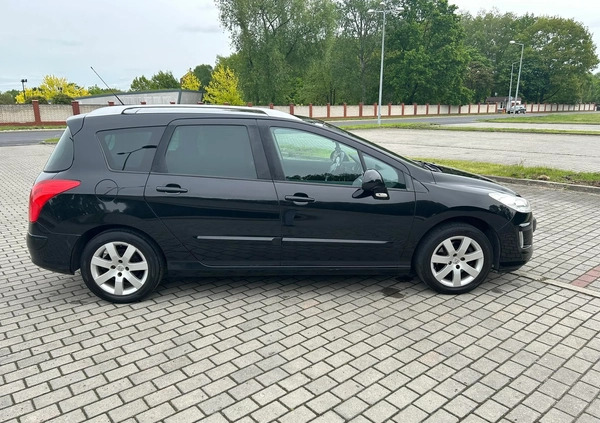 Peugeot 308 cena 18700 przebieg: 173000, rok produkcji 2009 z Warszawa małe 326